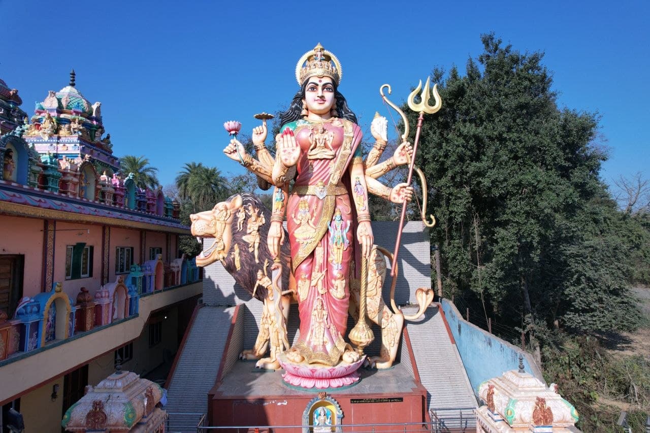 Trisakthi Devi Statue